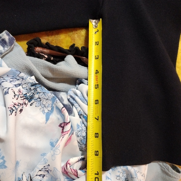 Zara Black Cardigan with Leopard Print Collar - Picture 10 of 10